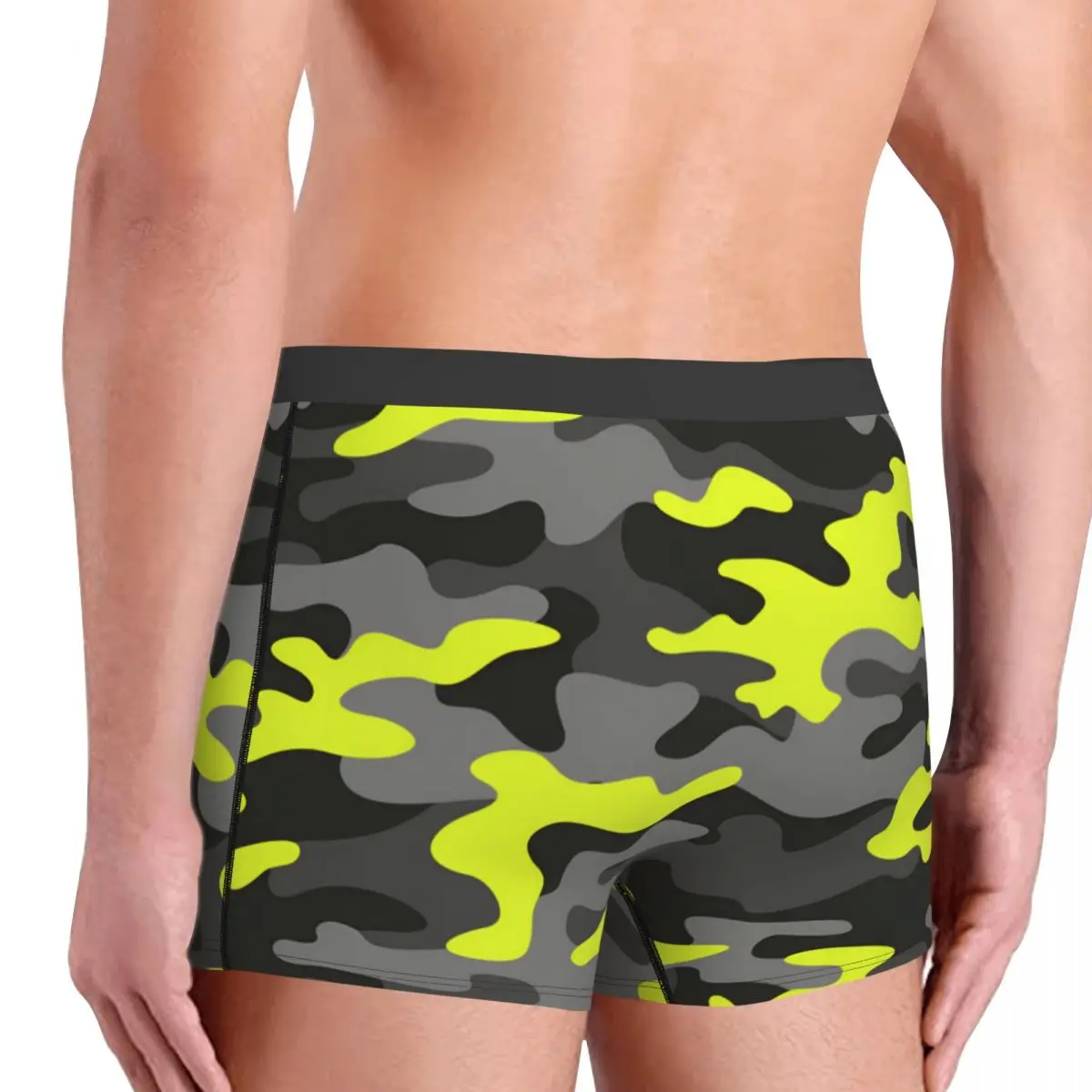 Sous-vêtements de Camouflage de rue urbaine moderne pour hommes, Boxer respirant, culotte courte, caleçon doux pour mari et petit ami