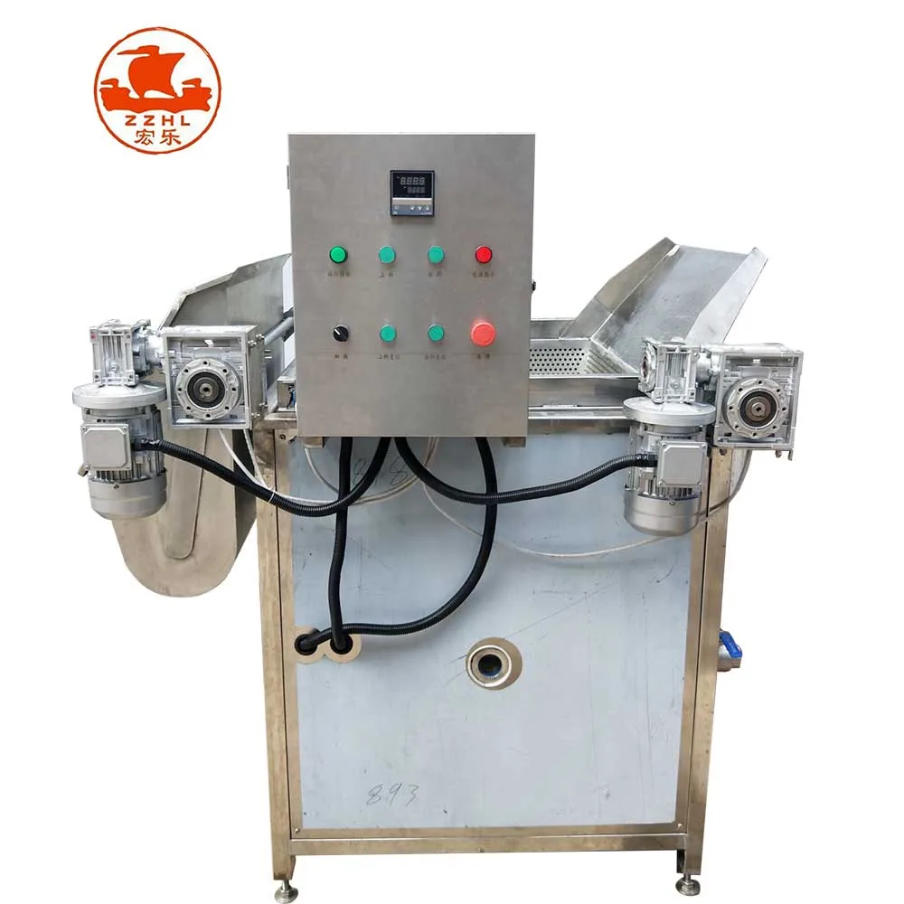 Automatic Food Frying Gas Continuous Frier Machine Potato Chips Donut Electric Deep Fryer Making Machine