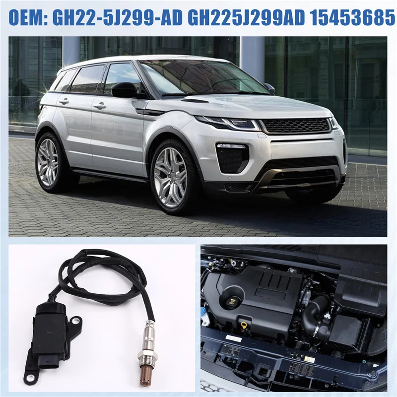 GH22-5J299-AD Nox 센서 Land Rover Discovery Sport Range Rover Evoque 2016-15453685 용 자동차 질소 산소 센서