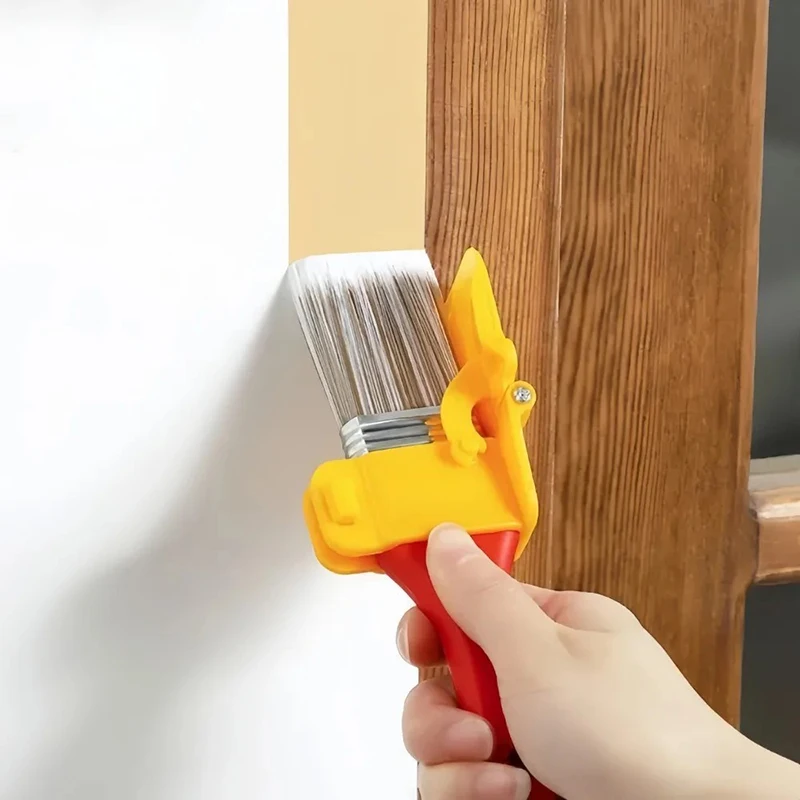 

Edger Paint Brush Durable Lightweight Clean Cut Painting Brush With Wood Handle DIY Tools For Frame Wall Home Ceiling Edges Trim