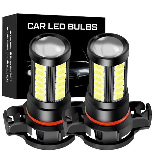 2x H16 EU 5202 PSX24W 2504 P13W PSX26W H11 H8 H16JP 9006 HB4 9005 HB4 5730 bombillas LED faros antiniebla luz de conducción de coche DC12V