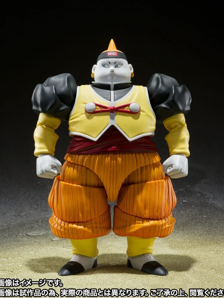 В наличии Bandai Dragon Ball S.H. Фигурка SHF Android 19 красная лента армейская фигурка коллекционные игрушки подарки