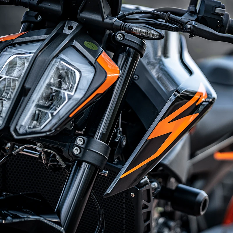 Digunakan untuk KTM DUKE 790 stiker cetakan pola garis sepeda motor Kit Fairing Aksesori Sepeda dekorasi stiker pelindung