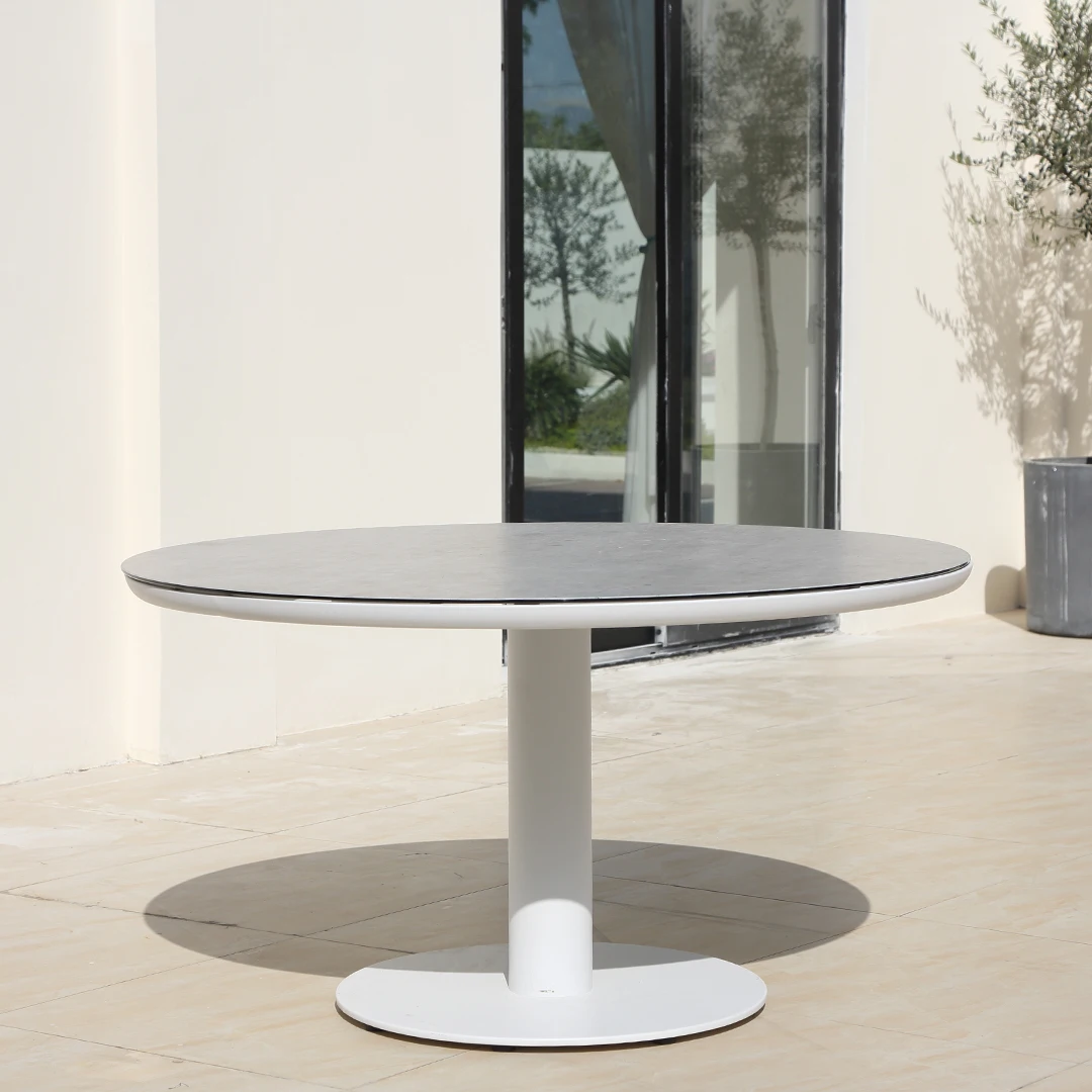 dd- Simple Style Mini Aswan  Round Outdoor Restaurant Garden Center Dining Table