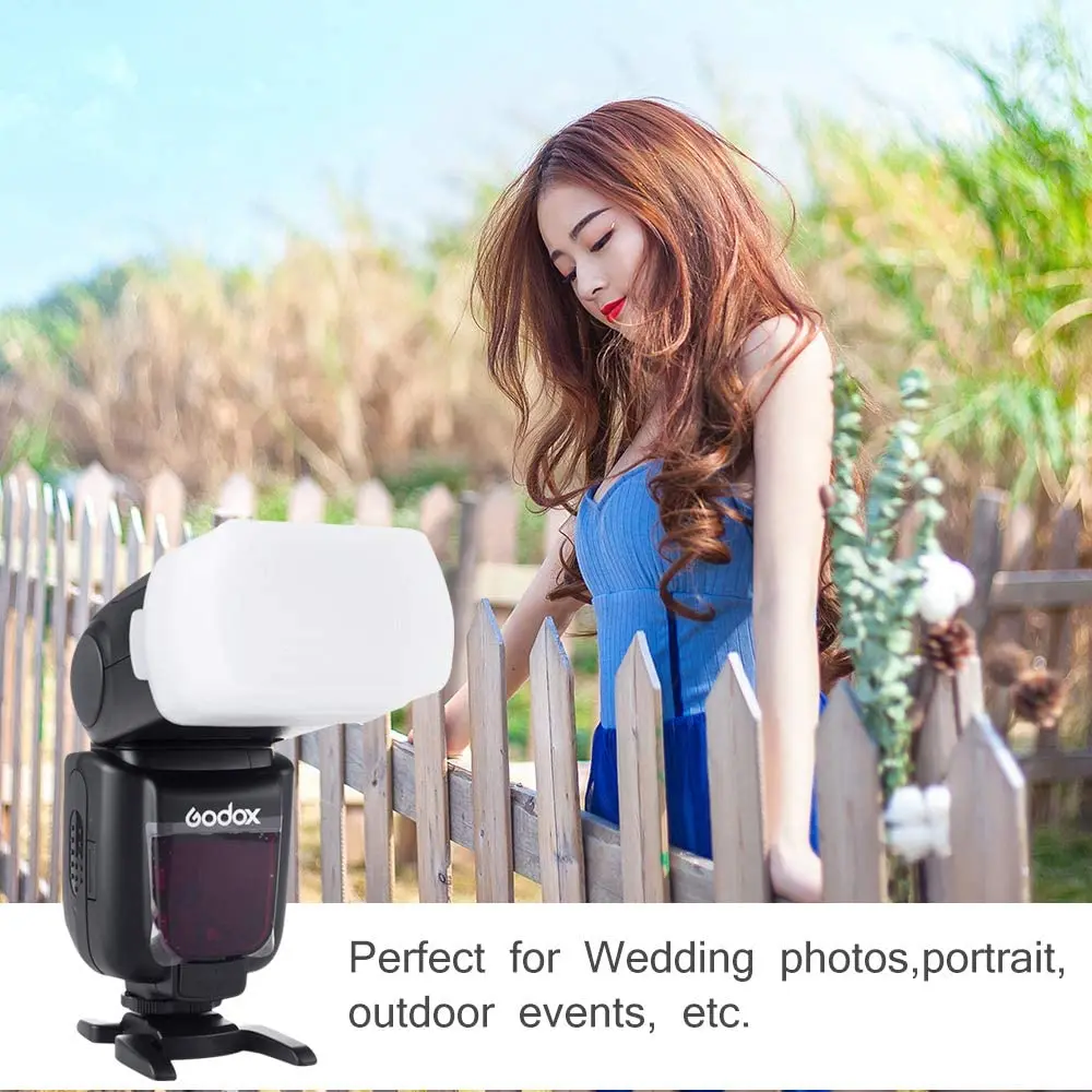 Diffusore Flash per Canon 580EX 580EX II per Godox V850/860ii/TT685/600 per Yongnuo YN-560/565