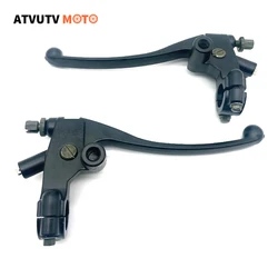 Motorcycle Brake Clutch Handle Lever Assy For Honda CG125 150 200 Aluminum Alloy FXD Motorbikes CGL125 WY125 Pit Dirt Bike