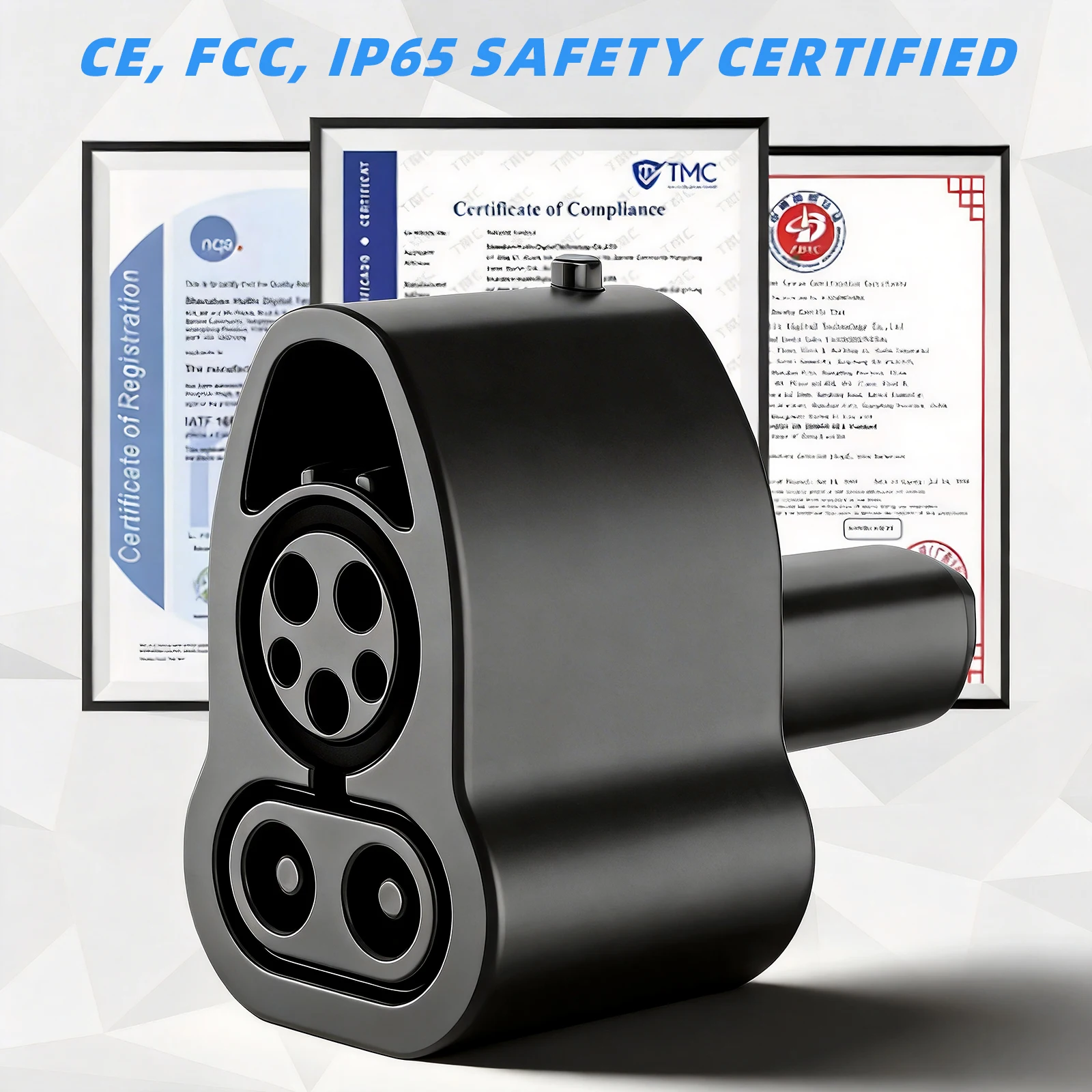 CCS1-테슬라 DC 어댑터 250A/300A 200V-1000V DC CCS2 어댑터 (3, Y, S, X EV 충전기 커넥터용) EV 충전 어댑터 썸네일 5