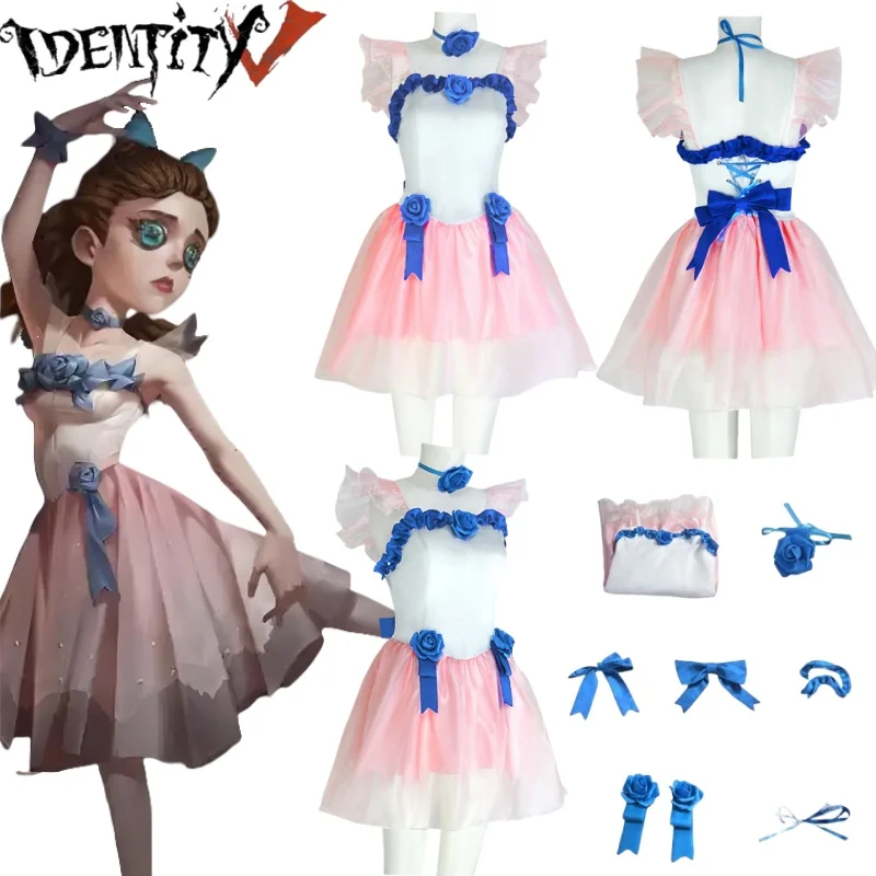 

New Identity V Dress Cartoon Vera Nair Cos Full Set of Character Accessories Anime Peripherals Girls' Holiday Gifts