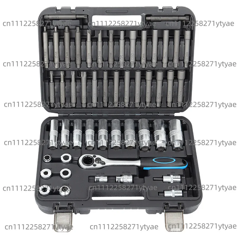 50-Piece Set Shock Absorber Strut Nut Removal Socket Tool Special Car Strut Tower Top Nut Remove Disassembly Car Repair Tool