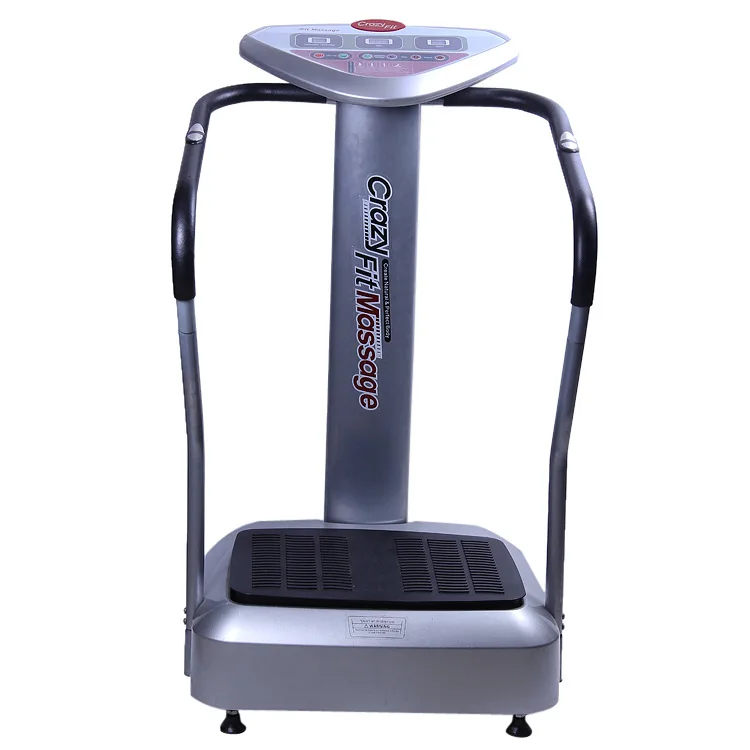 Fat Loss Machine, Vibration Platform Full Body Shaker, Fitness Equipment for Home Gym, Body Shaping Massager with Armrests