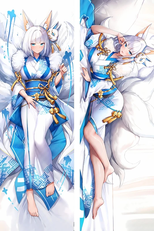 

Подушка в стиле аниме Blue Line Jiahe Dakimakura, длинное покрывало для подушки, постельное белье, обнимающее тело, двусторонняя наволочка