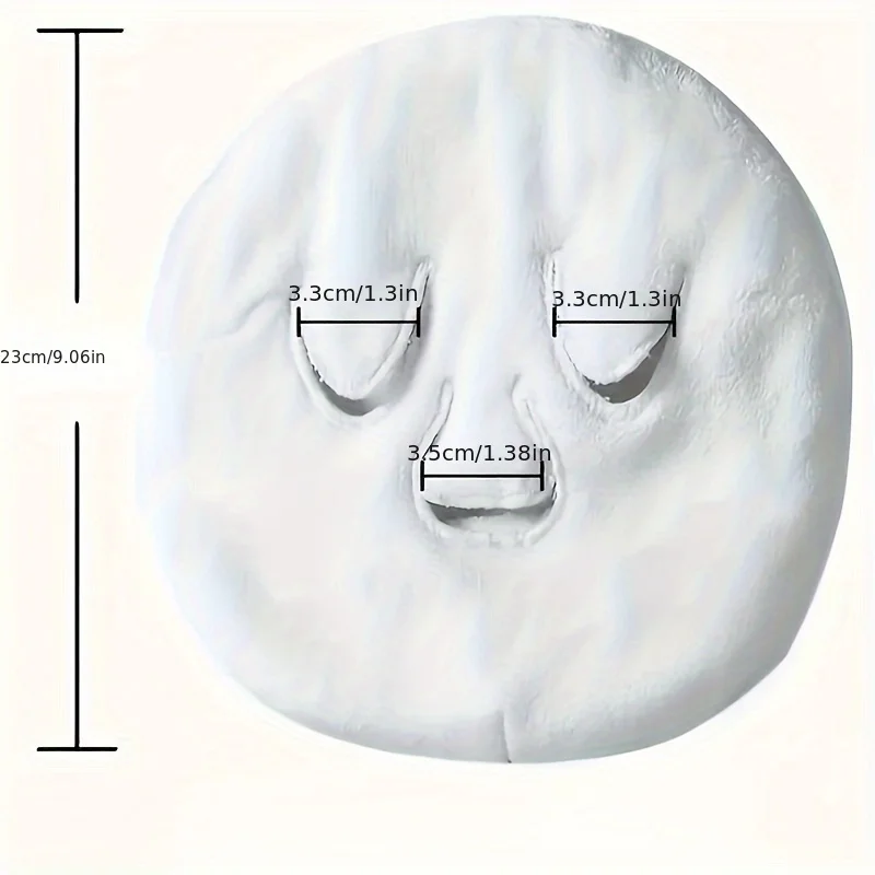 Hochabsorbierendes Gesichtspflege-Handtuch-Set – heiße und kalte Kompresse, Reinigung, feuchtigkeitsspendend, dämpfend, Vintage-Stil, Strickstoff