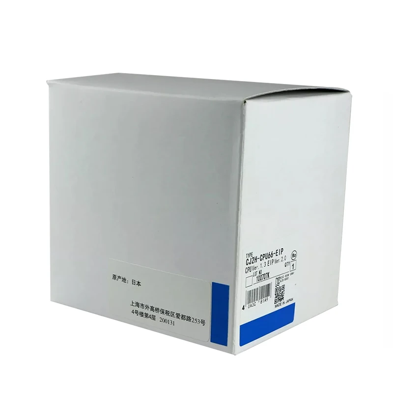 

Продукты Spot Stock CJ2H-CPU66-EIP Модуль программируемого контроллера Совершенно новый оригинальный доступный контроллер Plc с технической поддержкой