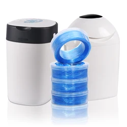 40M Bady Diaper Refill Bags for Tommee Tippee For Sangenic Diaper Pails Degradable Garbage Plastic Trash Waste Replacement Bag