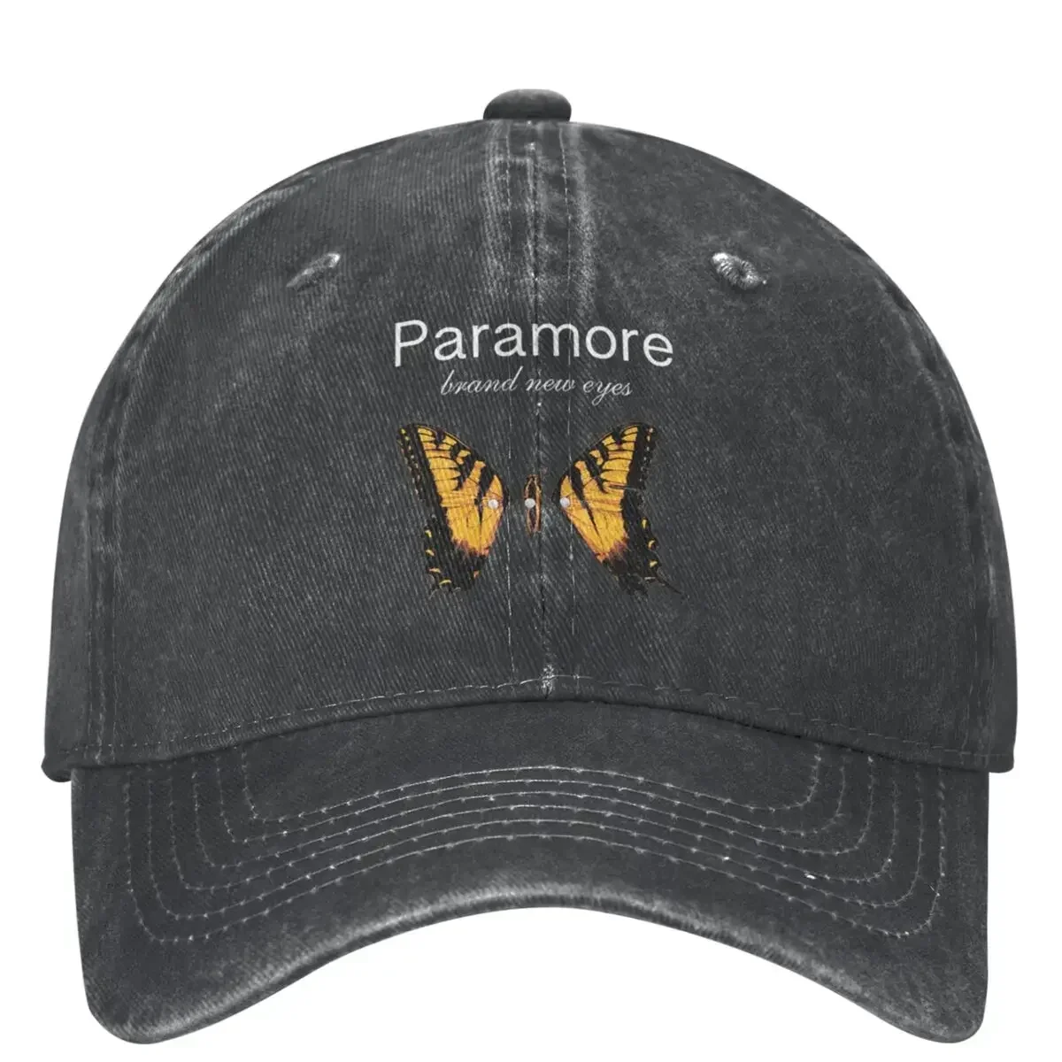 Vintage Paramore  Logo Baseball Caps for Men Women Distressed  Sun Cap Outdoor Workouts Hats Cap