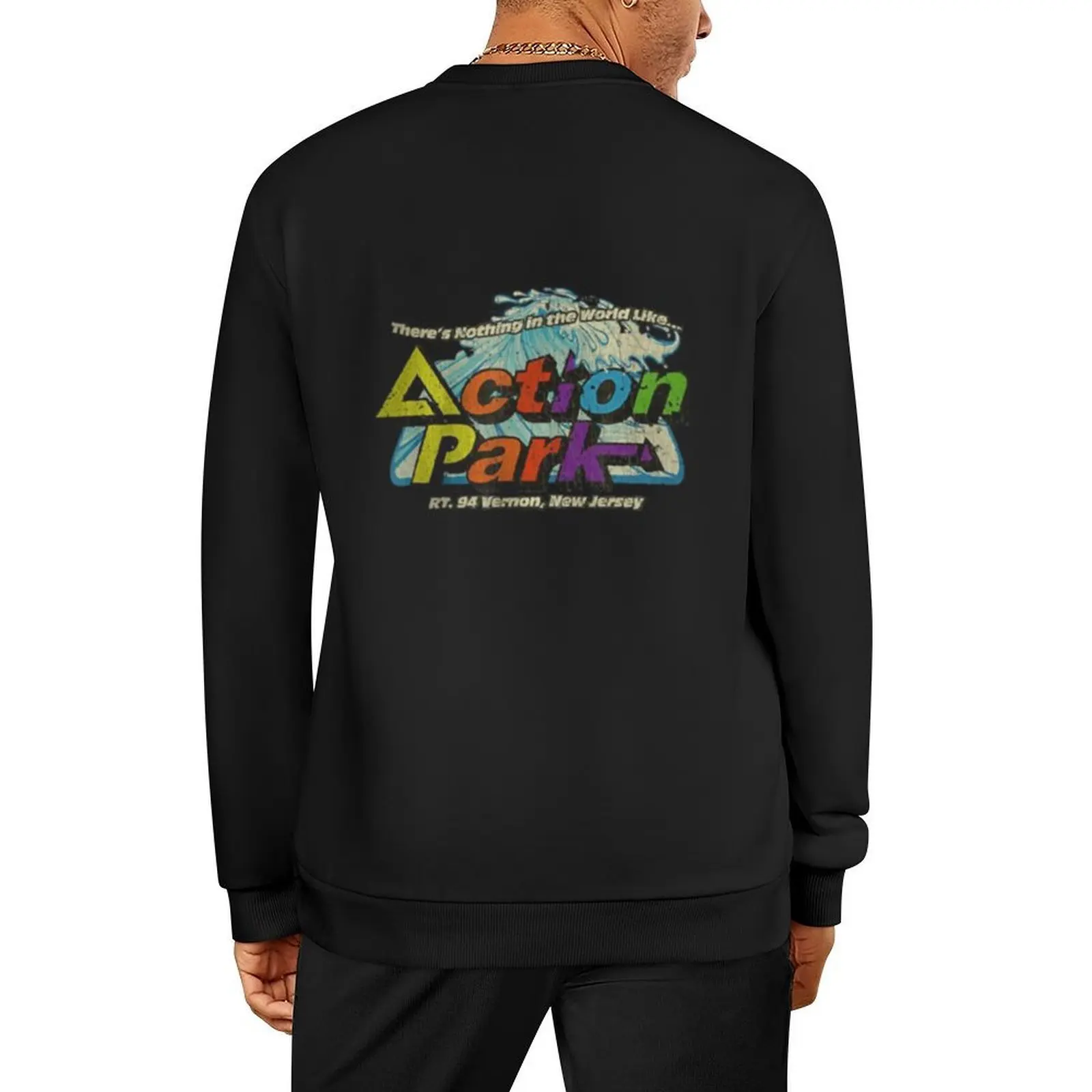 

Funny Action Park New Jersey 1978 Vintage Pullover male clothes autumn aesthetic clothing oversize sweatshirts