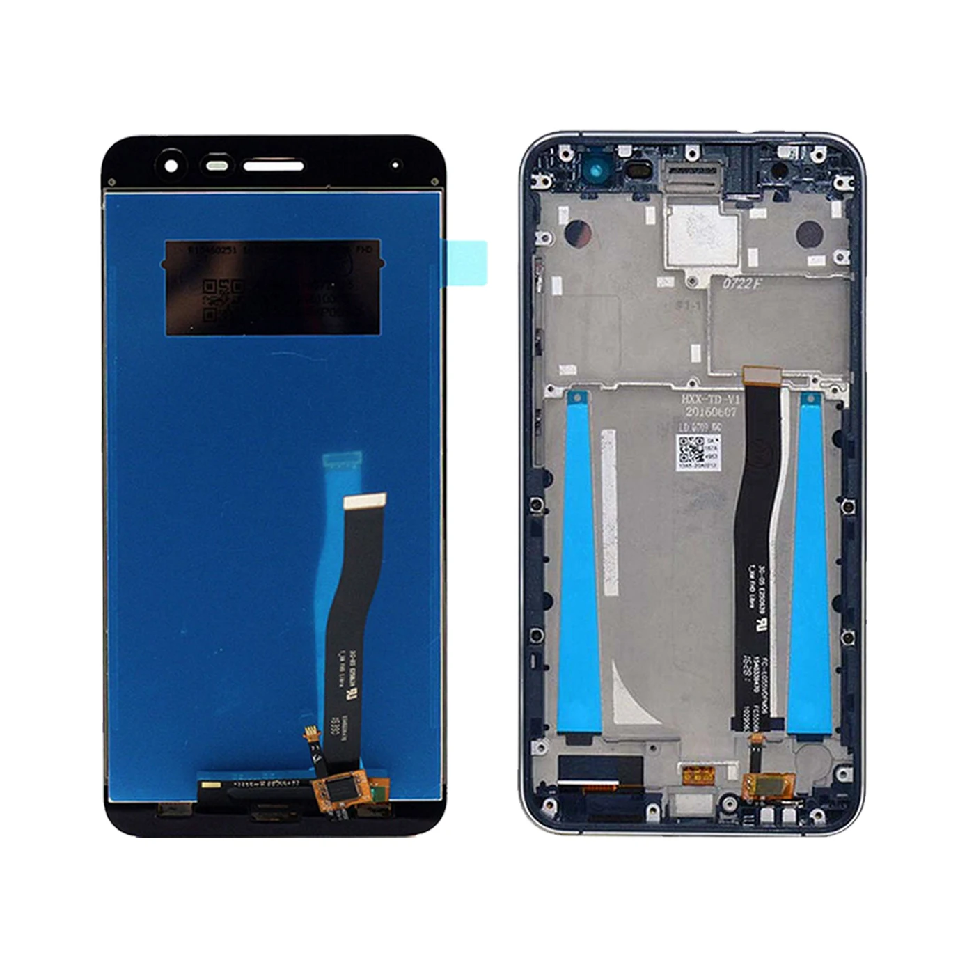 Imagem -02 - Tela Lcd Original para Asus Zenfone Ze552kl Z012de 55 Polegadas Tela Sensível ao Toque Montagem do Digitalizador Substituição por Moldura