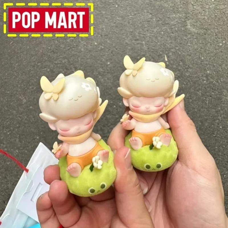 

Genuine Pop Mart Dimoo By Your Side Blind Box Edition Healing Theme Anime Figure Desktop Ornament Birthday Gifts