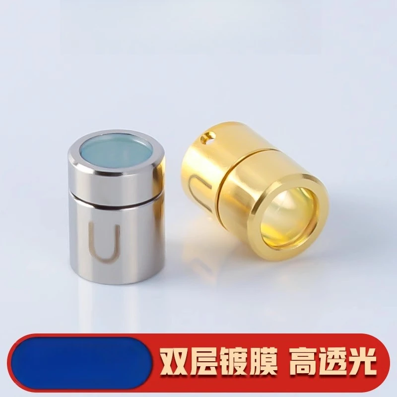 Fiber Protection Cap Laser Cutter with 44 Lens 10 X 1.54 Inch Window for Laser Cutting And Protection