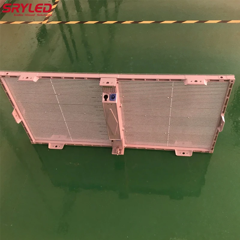 SRYLED P3.91 Indoor LED Display Screen Transparent Glass Window Shopping Mall LED Video Panel