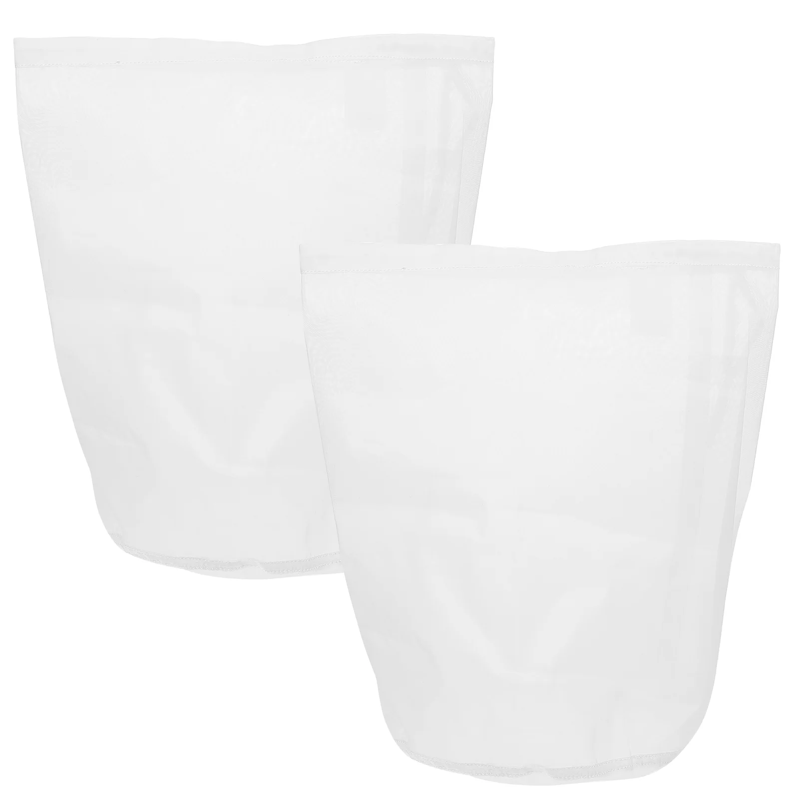

2Pcs Filter Reusable Polyester Mesh Kitchen Nut Coffee Brewer Sifter Soybean Cream Yogurt Cold Brew Bags Maker