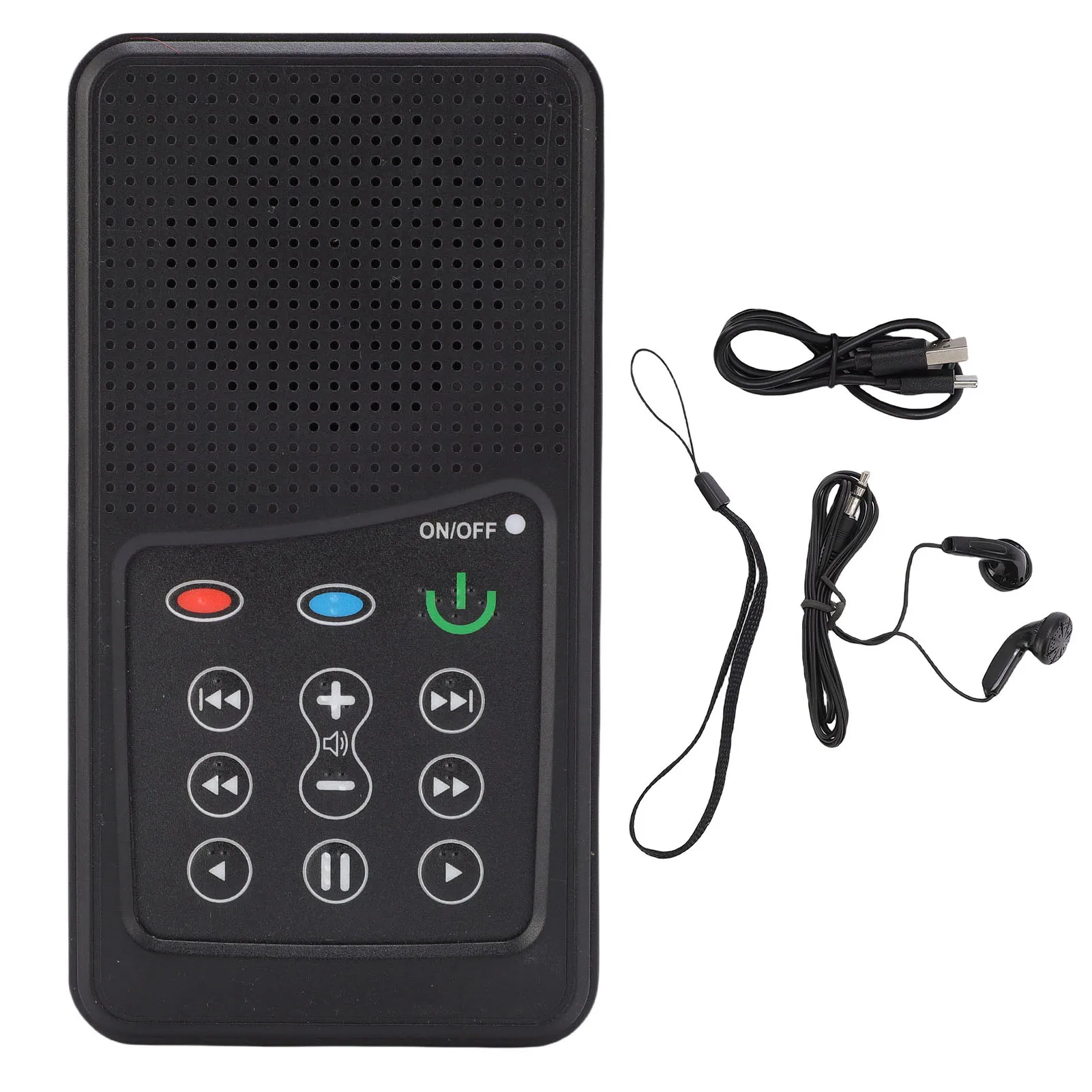 

Electronic Scripture Reader Smart Memory Reading Solar Powered Adjustable Volume Scripture Reader with 8G Capacity for Outdoor