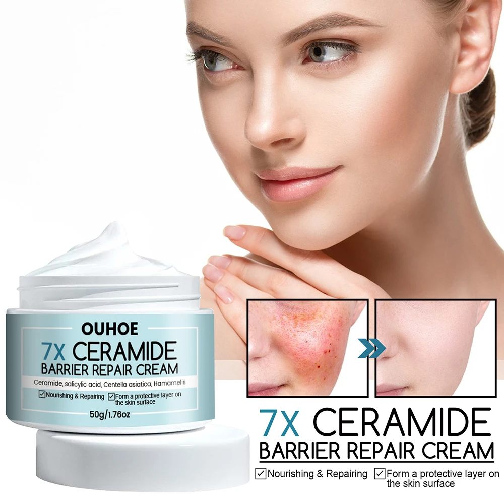 Ceramide Repair Cream Firming skin Fade Fine Lines Anti-aging Hydrates Moisturizes Whitening Barrier Brighten Care Face Cream