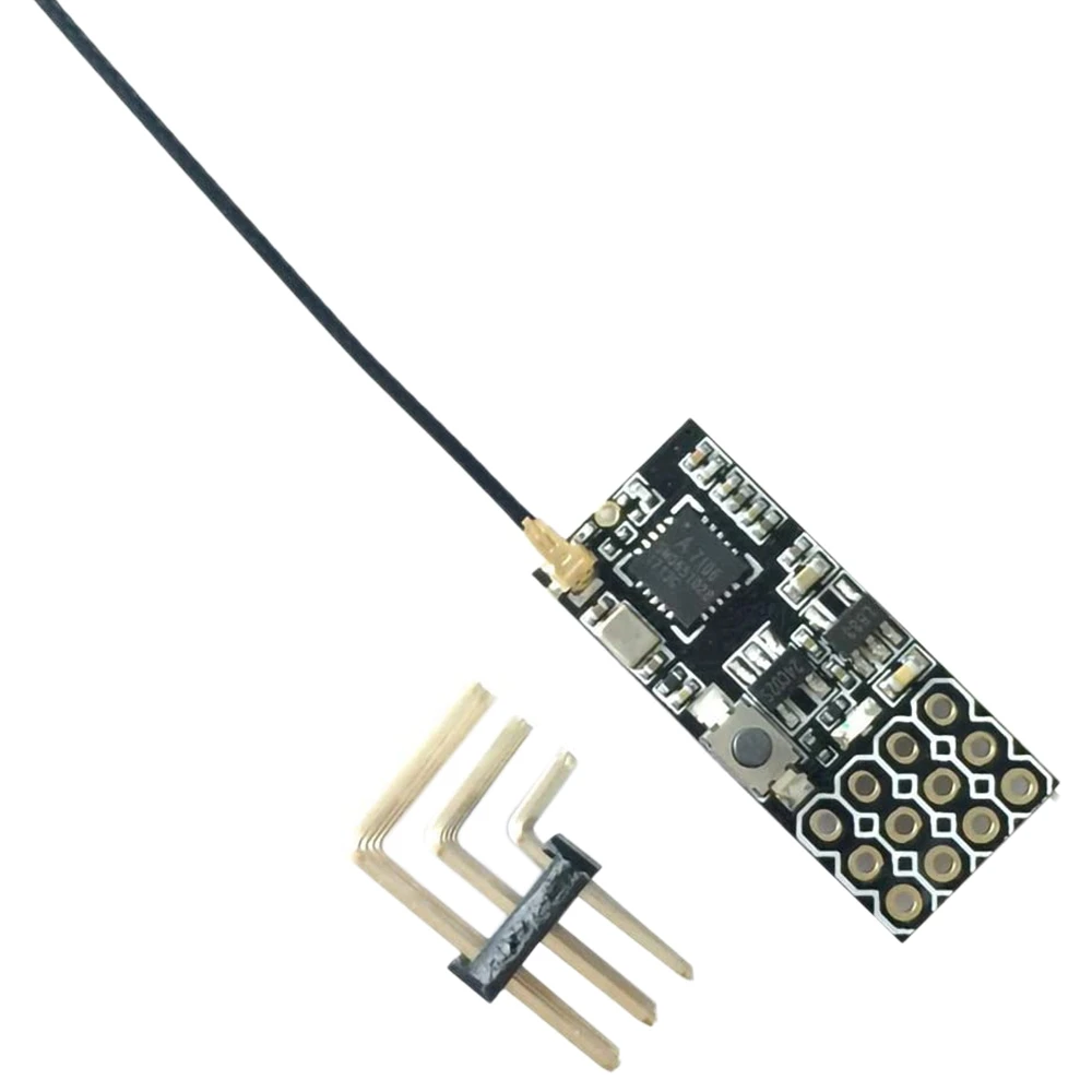 Penerima FS2A, FS2A-4CH 2.4G AFHDS 2A Penerima Kompatibel Output PWM untuk Pengontrol Flysky I6/I6X/I6S