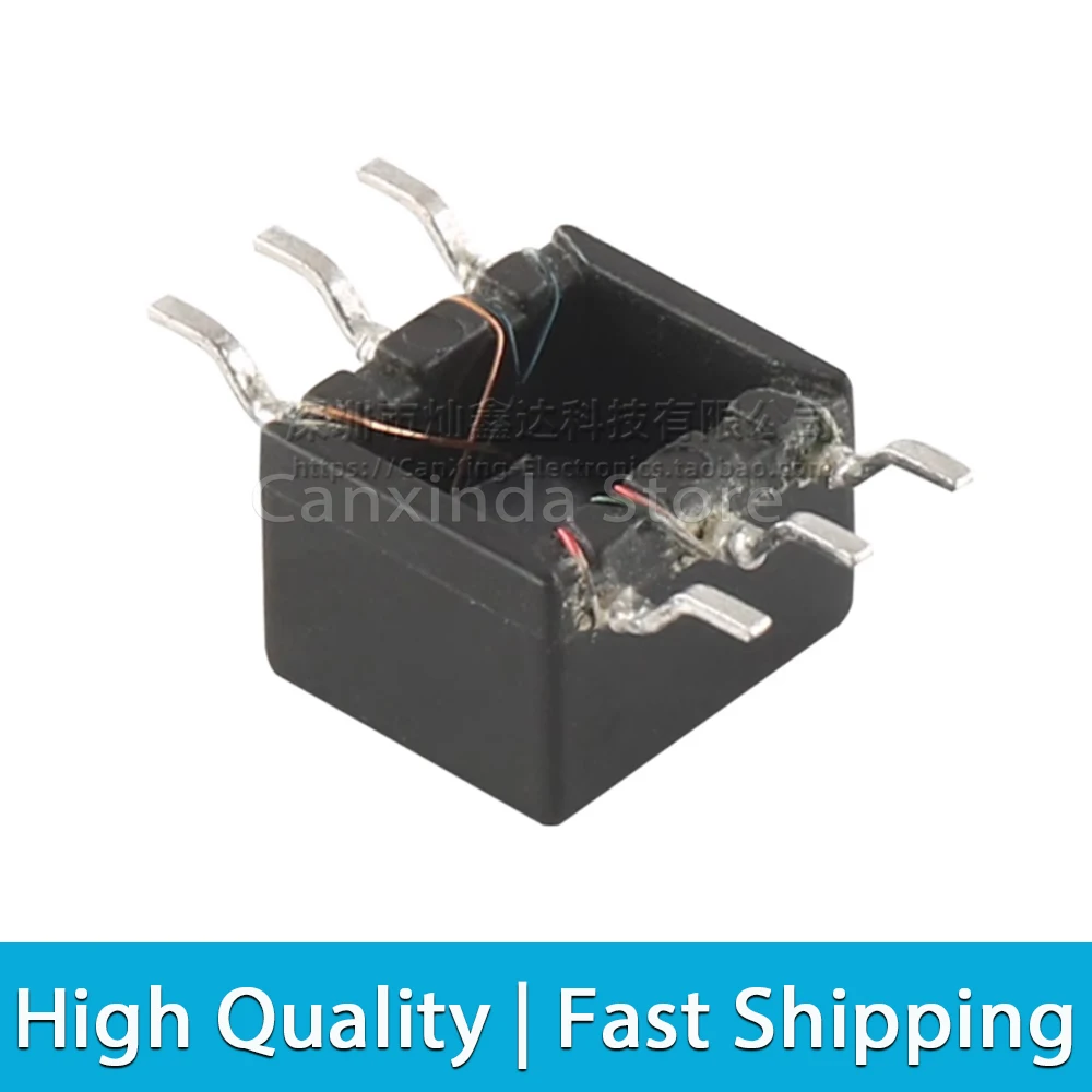 2pcs UT10538LS SMD SMT RF Transformer Isolation Frenquency 0.2MHz-300MHz Impedance Ratio 4:1 Turns Ratio 2CT:1CT Isolated