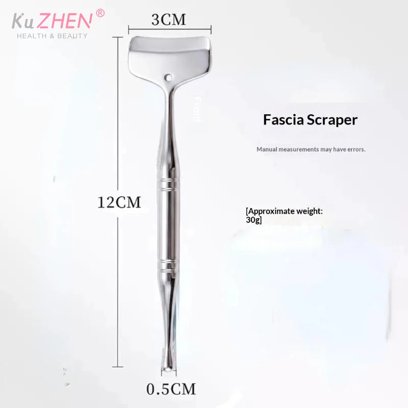 1PCS Double-headed Acupuncture Pen Facial Reflexology Tools Stainless Steel Trigger Point Massager Tool Deep Tissue Massage Tool