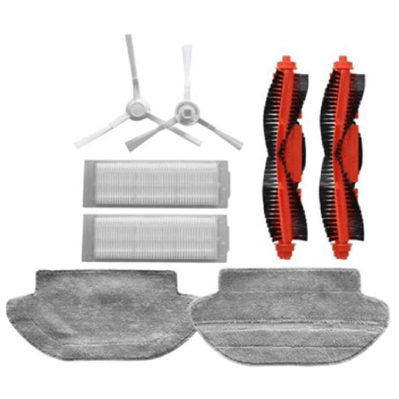 掃除機ロボット,掃除機アクセサリー,HEPAフィルター,メインブラシ,モップクロス,Xiaomi Mijia styj02ym