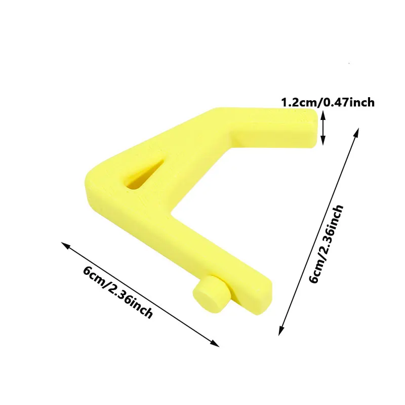 5-20pcs Universal Hooks For Shelving With 10.3mm Hole Spacing Storage Hooks Garage Auxiliary Hooks Shelf Fittings Support Hooks image 6