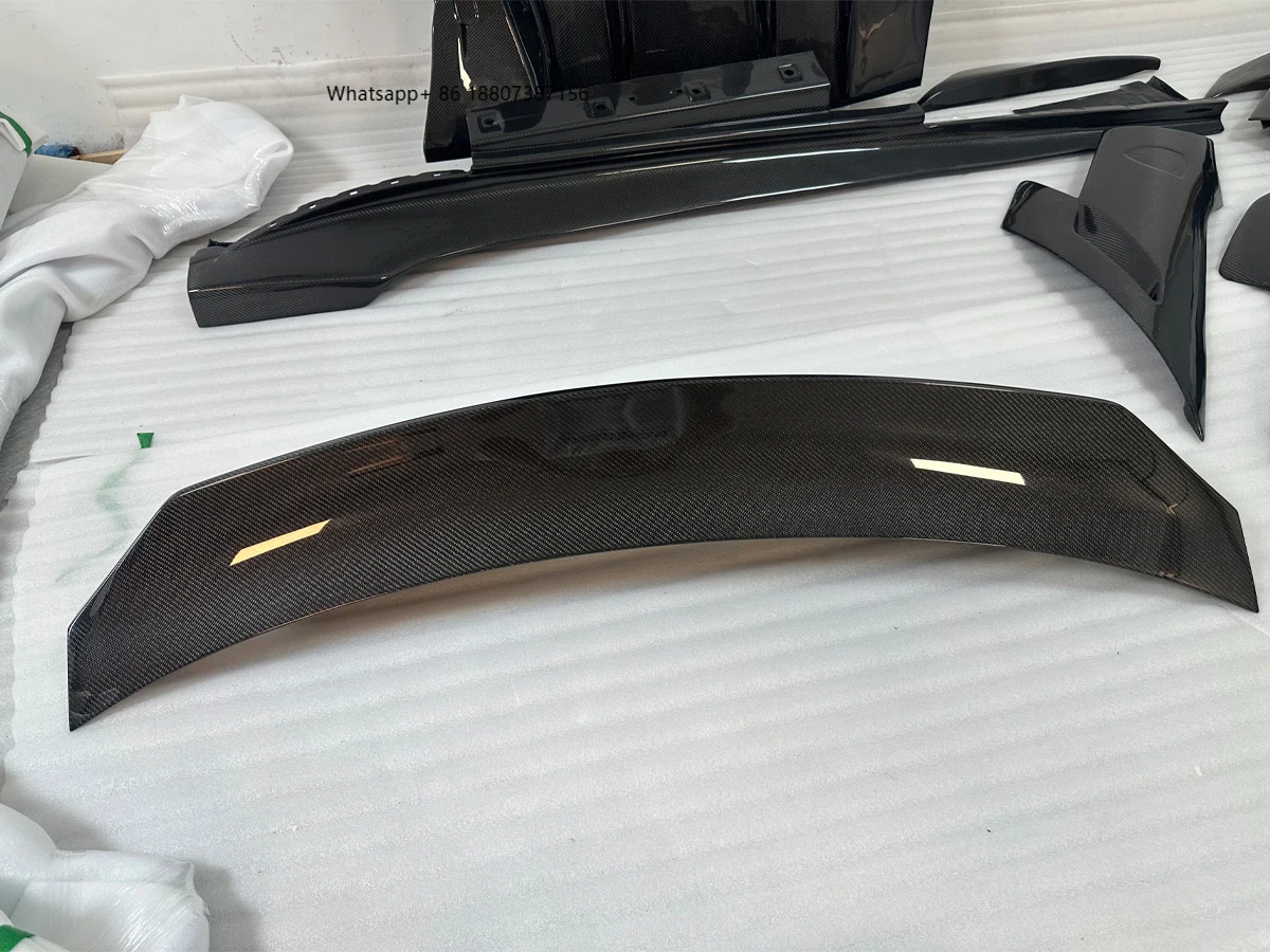 

Задний спойлер из сухого карбона AC Style для Ford Mustang 2024, аксессуар для тюнинга кузова