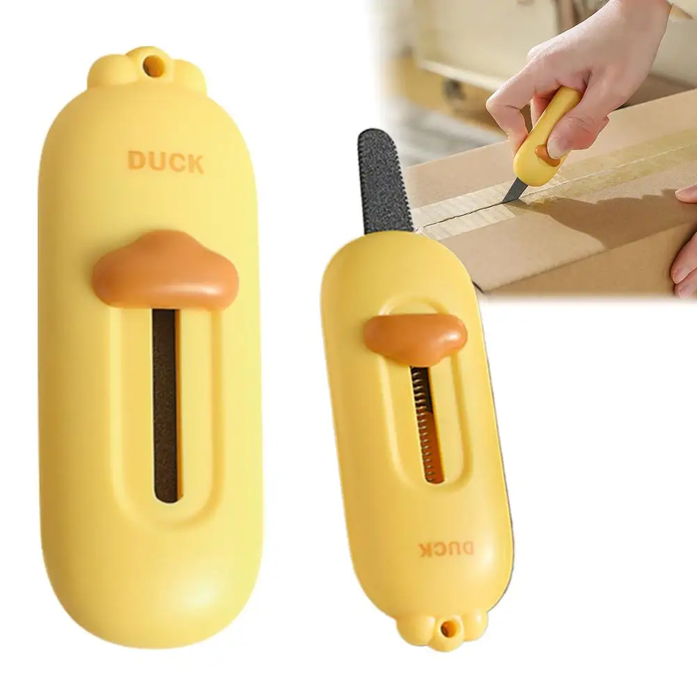 Box Cutter Mini Magnetische Box Cutter Automatische Für Home Office Unboxing Und Umschlag Box Öffnung Werkzeug