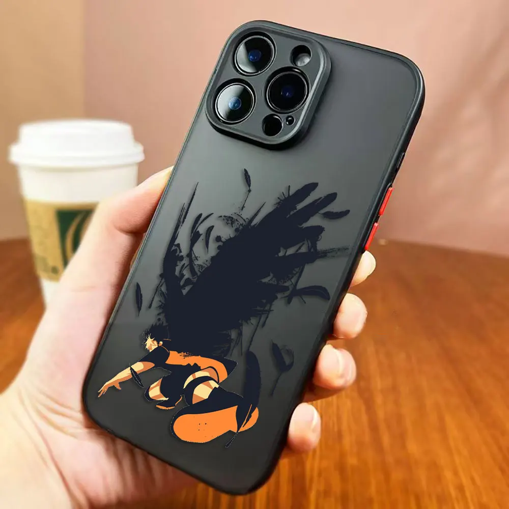 

H-Haikyuu High School Volleyball Matte Phone Case For VIVO S1 T1 V15 V17 V19 V20 V21 V21E V23 V25 V29 S17 S15 V23E S12 GT Fundas