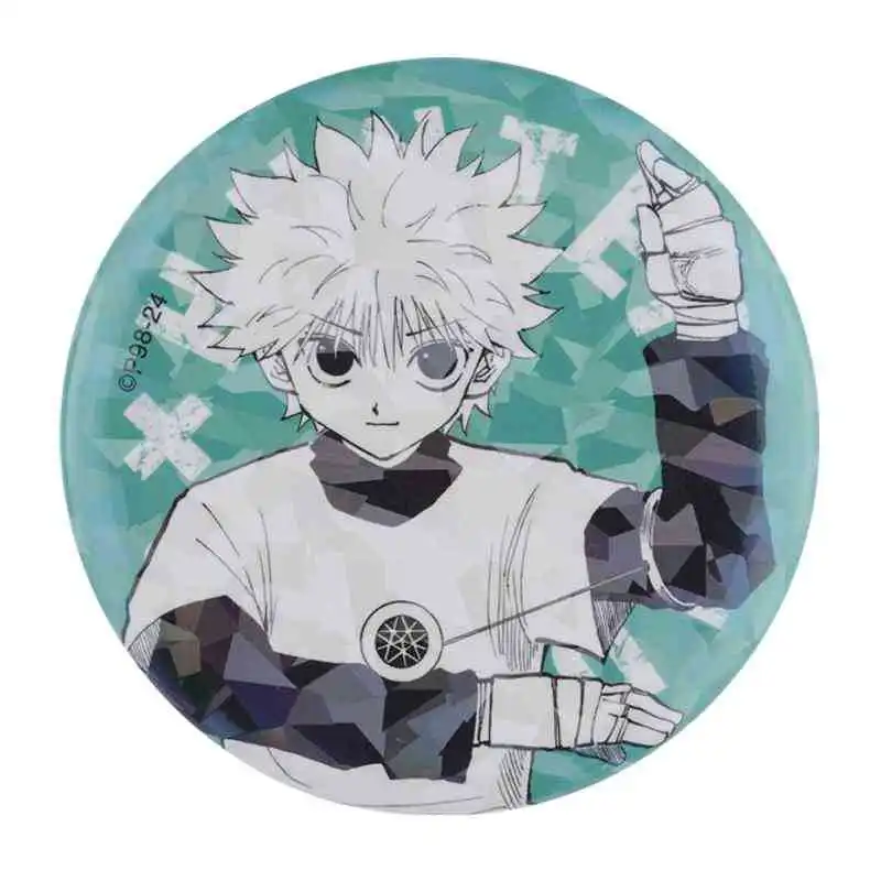 

58mm HUNTER×HUNTER Cartoon Character Button Badge Pin Brooch Collectible Souvenir Gift for Anime Lovers