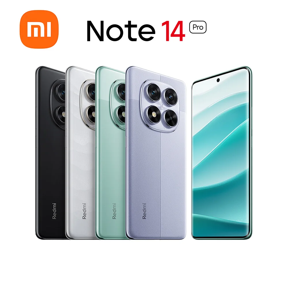 Brand New Global Version Xiaomi Redmi Note14 Pro 5G Smartphone Google Play Dimensity 7300 Ultra 50MP Camera 45W Turbo Charging