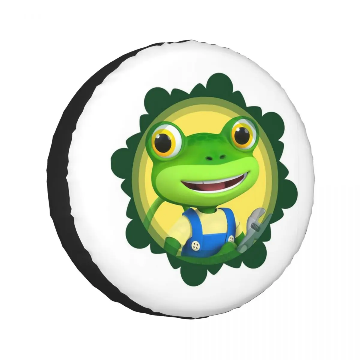 

Custom Geckos Garage Spare Tire Cover for Jeep SUV RV 4WD Trailer 4x4 Wheel Protector Covers 14" 15" 16" 17" Inch