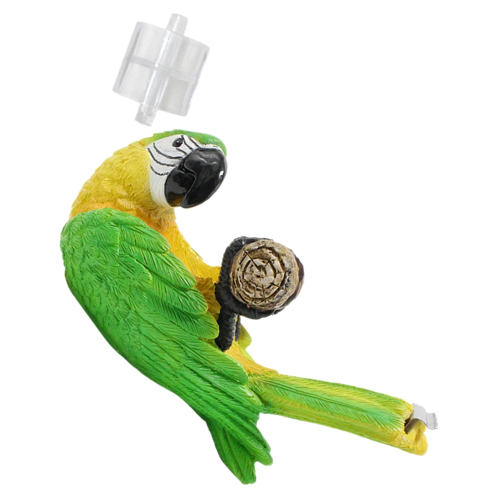 

Holder Desk Dispenser Cute Supplies Home Decor Mini Funny Bird Resin Child