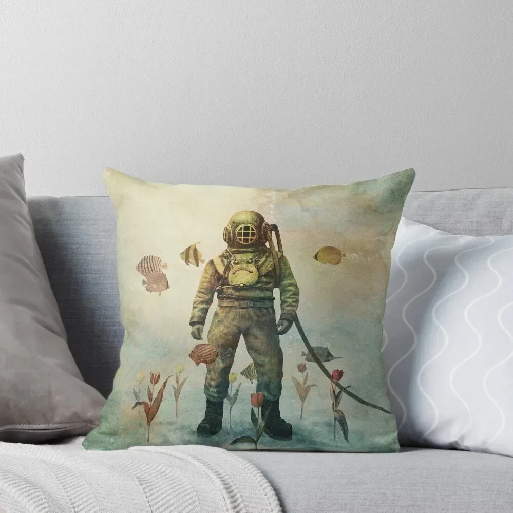 

Deep Sea Garden Throw Pillow Christmas Pillow Covers Pillows Aesthetic Luxury Pillow Case Cusions Cover