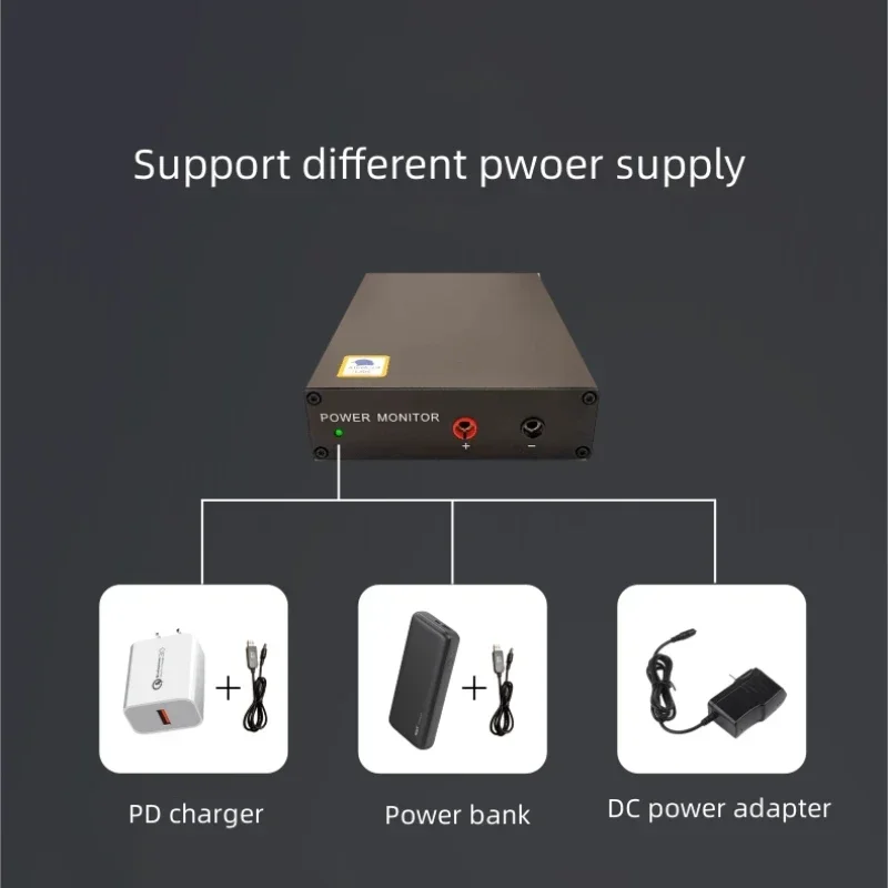 Nieuwe nA uA Stroomverbruik Test Analyzer Stroomstroom Opnametester Laag stroomverbruik Stroommonitor