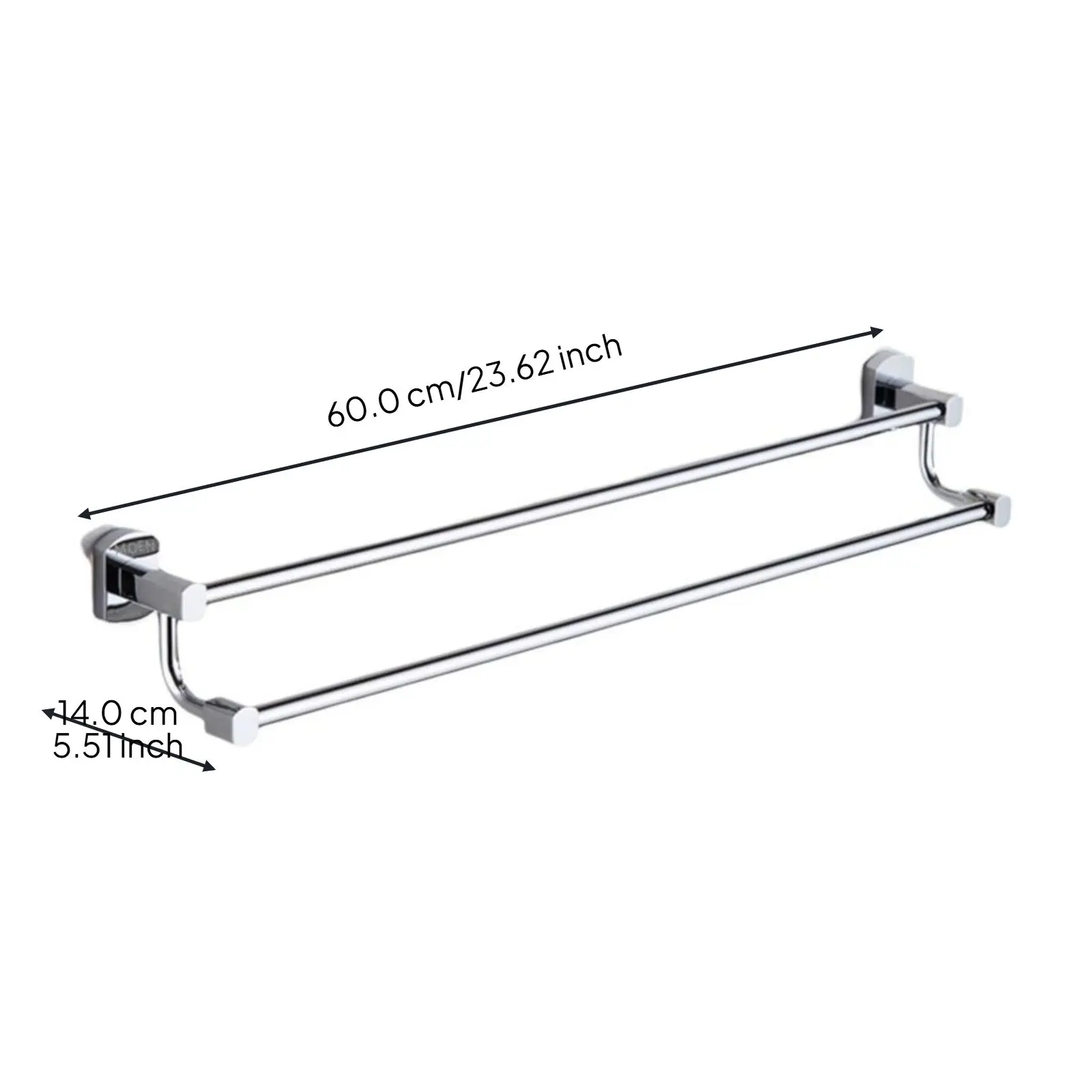 رف مناشف مثبت على الحائط، مجموعة ملحقات أجهزة الحمام، رف نحاسي، حامل قابل للتعديل، منظم موفر للمساحة