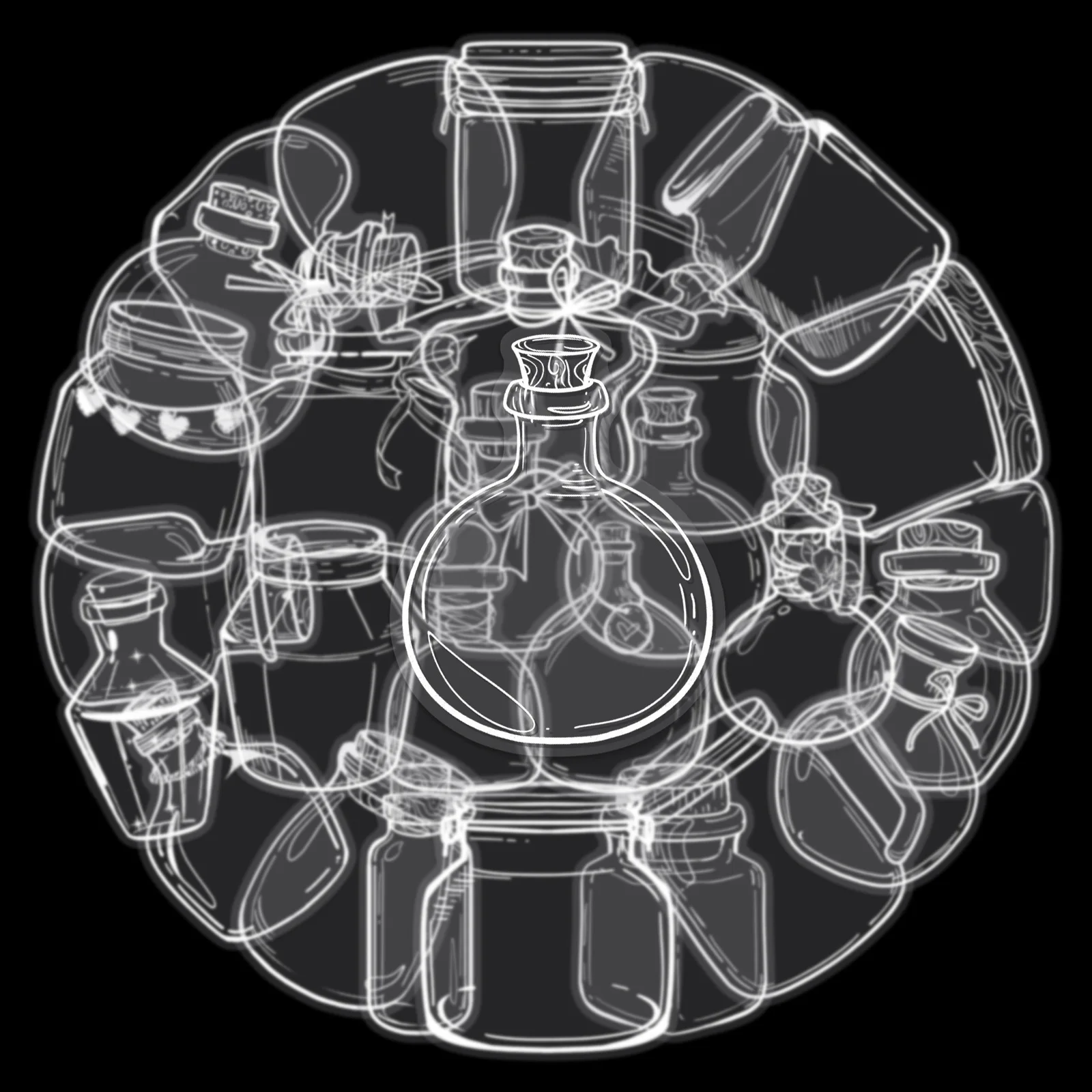 

10/50 шт., наклейки с граффити на бутылку желаний, прозрачный ПЭТ для бутылки телефона, скрапбукинг, дорожная сумка, сделай сам, эстетические креативные подарки