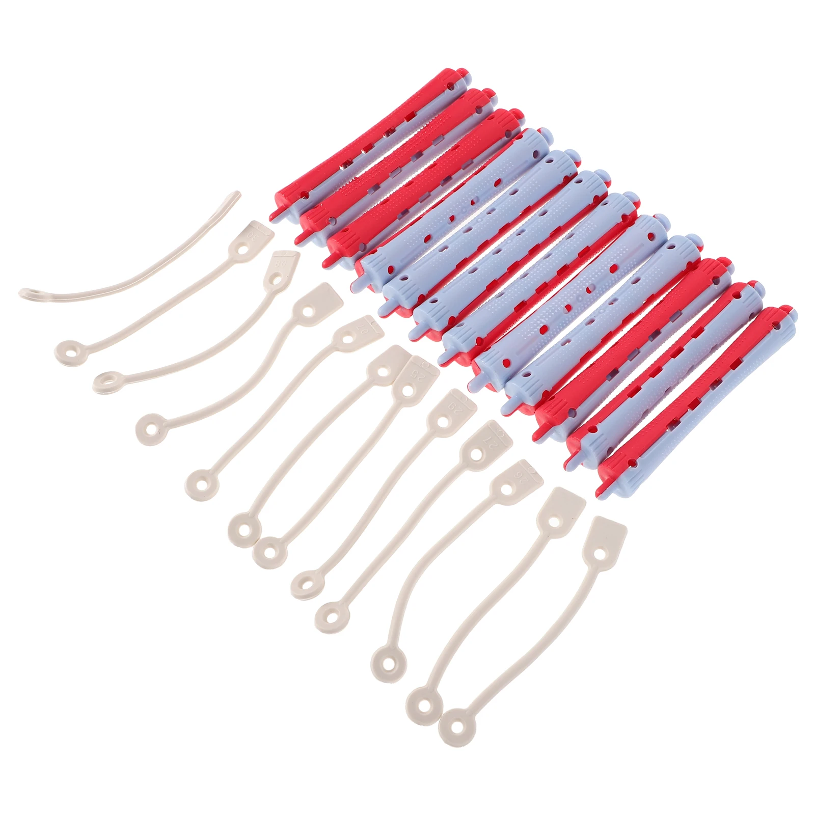 

12pcs Curler Rod Perm Tools Plastic Rollers Short Hair Styling Cold Wave Curling Perming Rods Set Hairdressing Tool Hair Perm