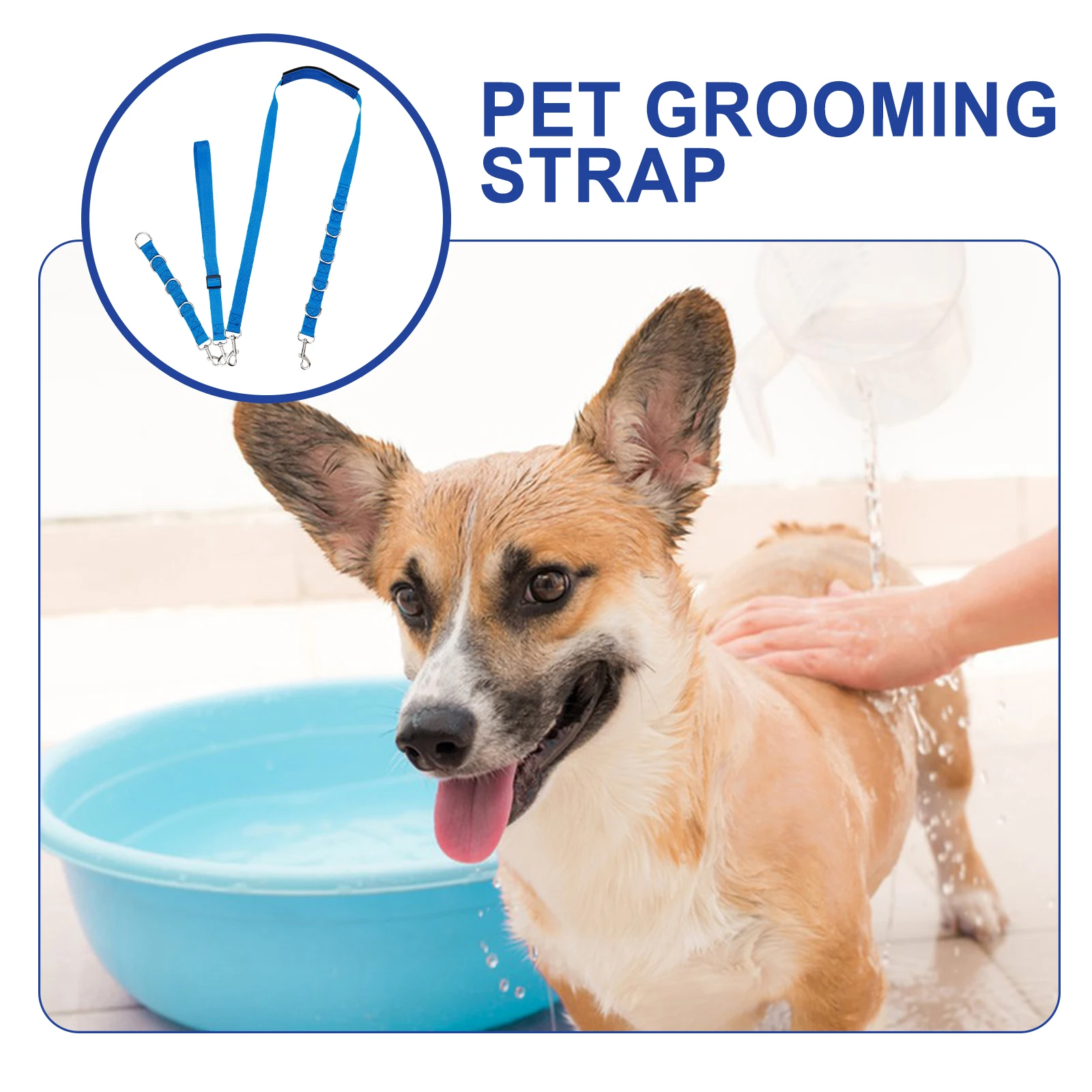 

3pcs Straps Pet Leash Slip Leash For Table Ropes Accessories Grooming Rope Pet Dog Bathing Strap Grooming Helper Cord Dog