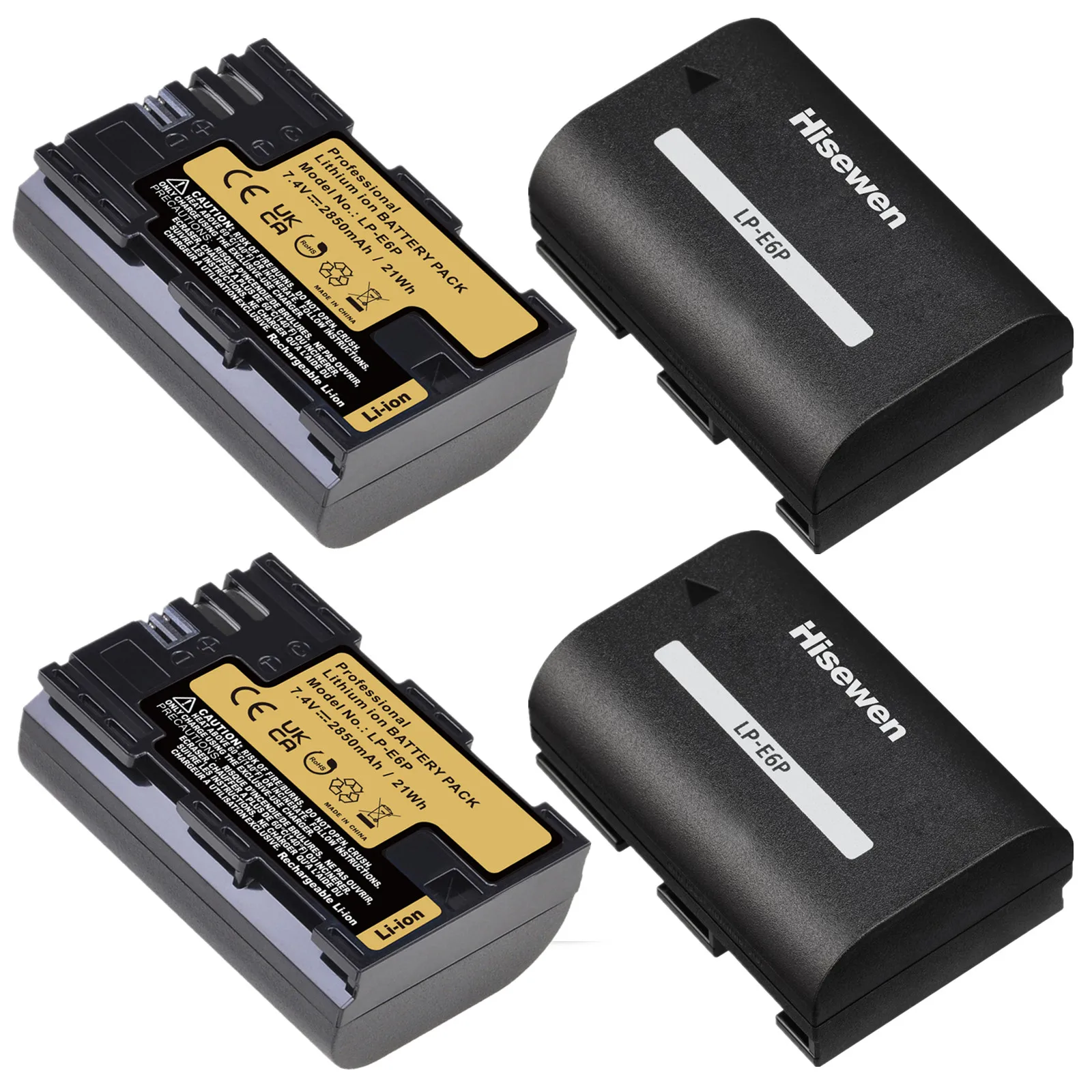 4X2850Mah LP-E6P Lp…