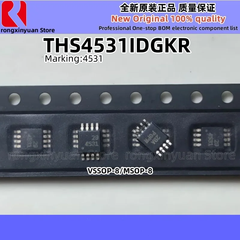 UCC28C43DGKR 28C43 UCC28C43 TLV9002QDGKRQ1 27DT TLV9002 TLV3202AQDGKRQ1 1C8Q TLV3202 THS4531IDGKR 4531 THS4531 Novo 100% qualidade