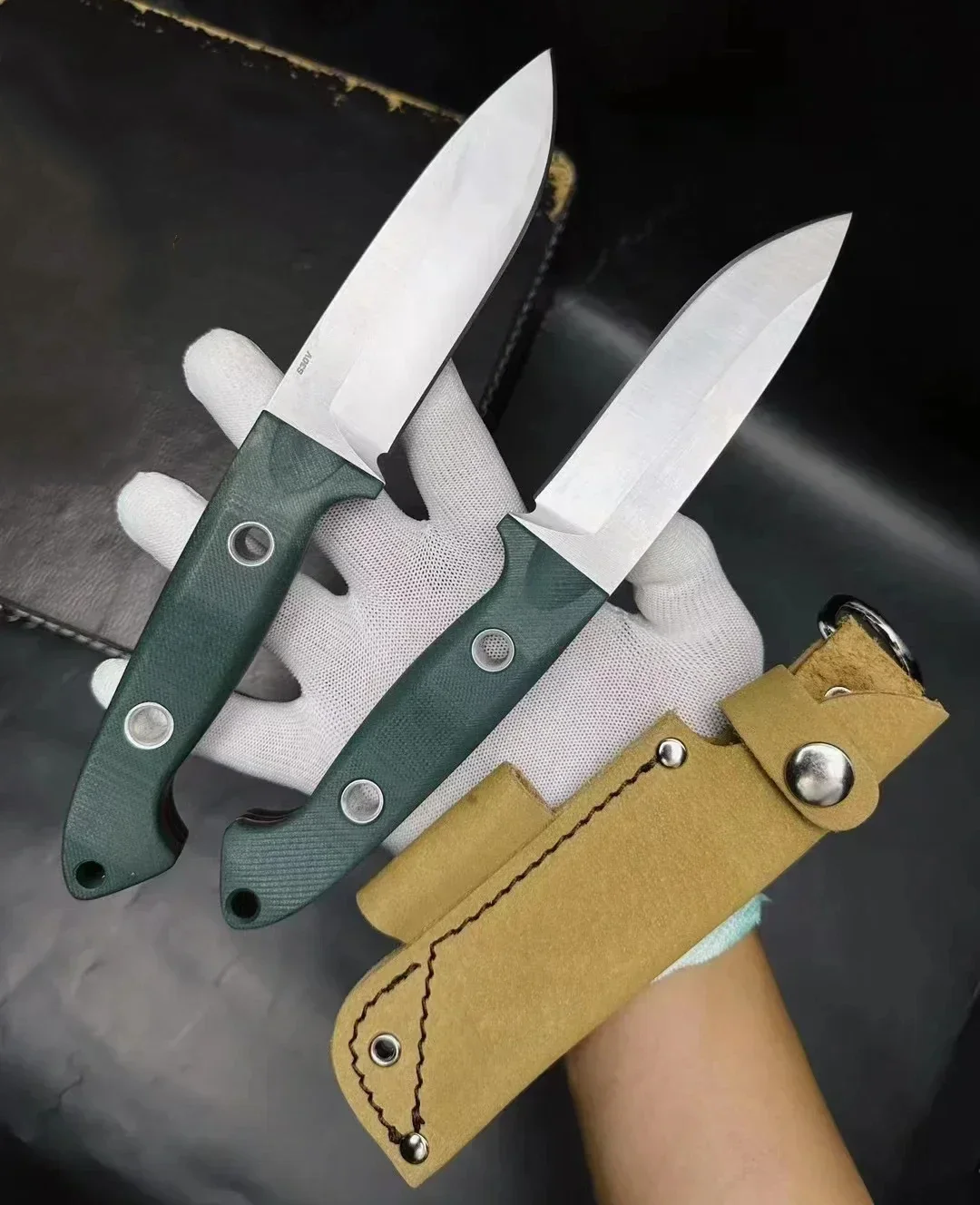 BM162 Jungle Straight Faca CPM-S30V Blade G10 Handle EDC Multi Survival Tool Knives view 5