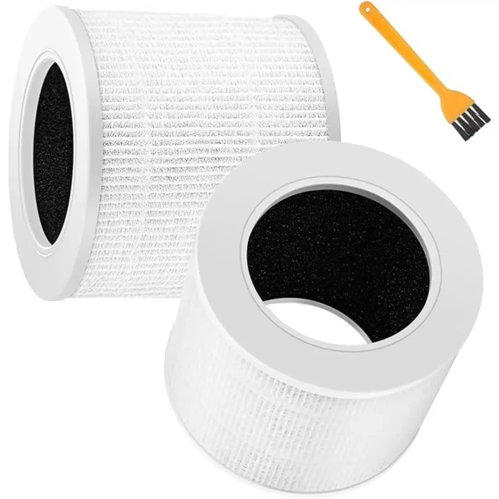 Air Purifier Replacement Filter for LEVOIT Mini & Mini-P, 3-in-1 H13 HEPA Activated Carbon Filter, Mini-RF Spare Accessory