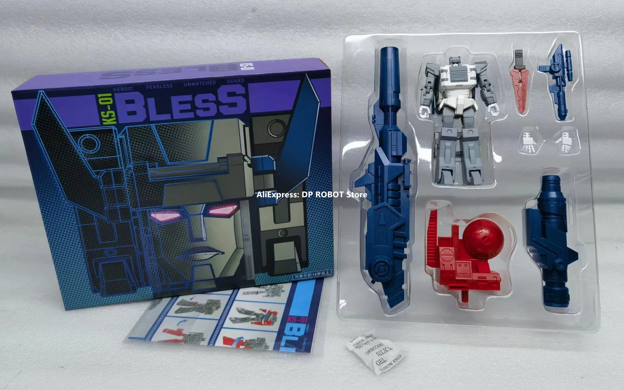 Modfans Fans Factory KS01 KS-01 KS-01B KS01B US JP VER Bless Fortress Hannibal Maximus’s Head 10cm Action Figure